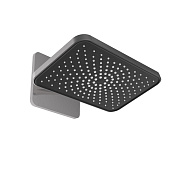 Vincea Inspire Верхний душ прямоугольный 32x20 см, с 1 видом струи, цвет: вороненая сталь VSHD-3I4CGM