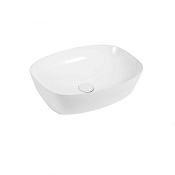 Vincea Раковина чаша 50x38x14h см, без перелива, цвет: белый глянцевый VBS-305