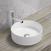 Vincea Раковина чаша d36x11,5h см, без перелива, цвет: белый глянцевый VBS-501