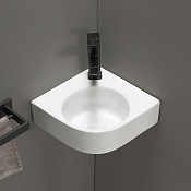 Vincea Раковина подвесная 38,5x44x15,5h см, без перелива, с 1 отверстием, цвет: белый глянцевый VBS-502