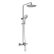 Vincea Desire Душевая стойка: термостат, ручной душ, верхний душ, шланг 150 см, цвет: хром VSFS-1D1TCH