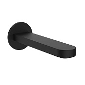 Vincea Излив настенный для ванны 13,3 см, цвет: черный матовый VSWS-11MB