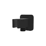 Vincea Шланговое подключение с держателем, цвет: черный матовый VSC-32MB