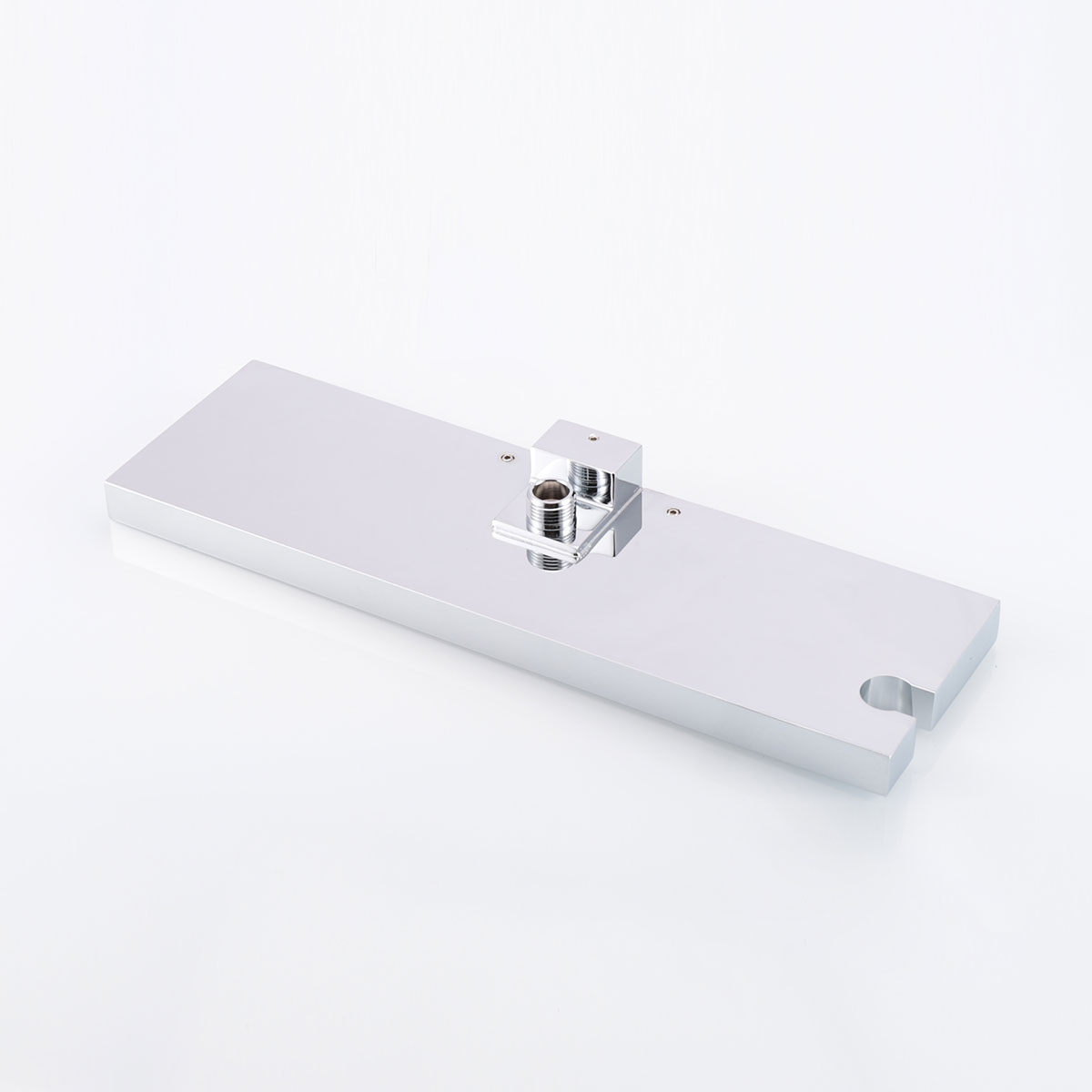 Vincea Шланговое подключение с держателем и полкой, цвет: хром VSRC-41CH