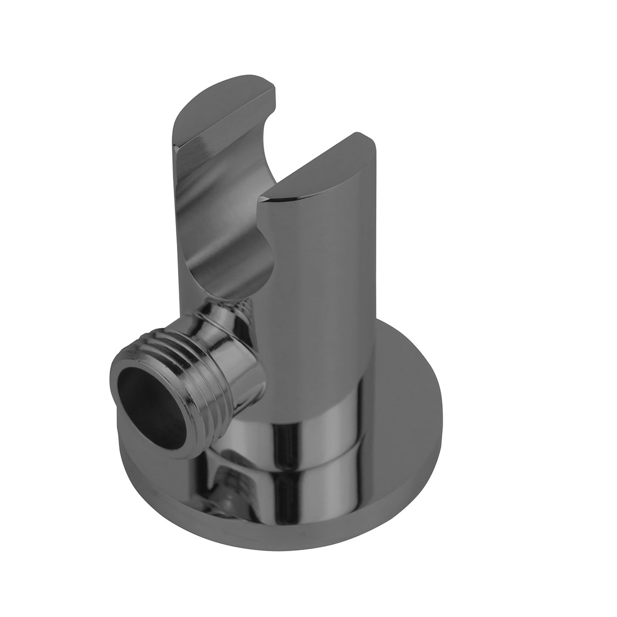 Vincea Шланговое подключение с держателем, цвет: вороненая сталь VSC-42GM