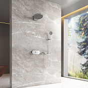 Vincea Futura Душевой комплект встраиваемый: термостат, излив, верхний и ручной душ, цвет: хром VSFW-2F12TCH