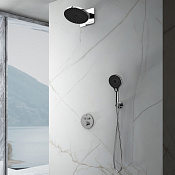 Vincea Inspire Душевой комплект встраиваемый: термостат, без излива, верх. и ручной душ, цвет: хром VSFW-3I22MT5CH