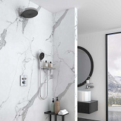 Vincea Inspire Душевой комплект встраиваемый: термостат, без излива, верх. и ручной душ, цвет: хром VSFW-3I21MT1RCH