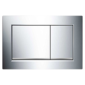 Vincea Клавиша смыва 24,5x3,2x16,5h см, пластик, цвет: хром VFP-001CH