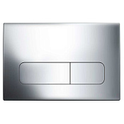 Vincea Клавиша смыва 24,5x3,2x16,5h см, пластик, цвет: хром VFP-002CH
