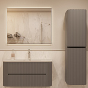 Vincea Alto Тумба под раковину, подвесная 99,4x47,7x48h см, цвет: светло-серый матовый VMC-4A100MLG