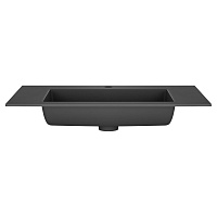 Vincea Раковина накладная 80x48 см, без перелива, цвет: черный матовый VCB-13800B