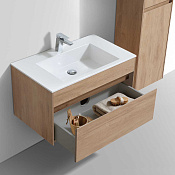 Vincea Chiara Тумба под раковину, подвесная 79,2x47,6x43,5h см, цвет: N.Oak VMC-2C800NO