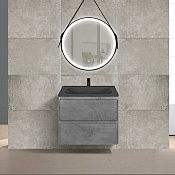 Vincea Vico Тумба под раковину, подвесная 58,9x46,6x50h см, цвет: Beton VMC-2V600BT