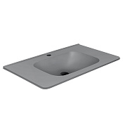 Vincea Раковина накладная 80x47,2 см, без перелива, цвет: белый VCB-2VP800G