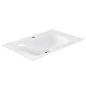 Vincea Раковина накладная 80x50 см, без перелива, цвет: белый VCB-1F800W