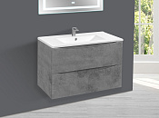 Vincea Mia Тумба под раковину, подвесная 75,1x50x46h см, цвет: Beton VMC-2MC750BT