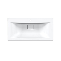 Vincea Раковина накладная 90x45 см, с переливом, цвет: белый VCB-3M900W