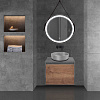 Vincea Mesa Тумба под раковину, подвесная 60x50x45h см, цвет: T.Oak, Beton VMC-2MS600TB