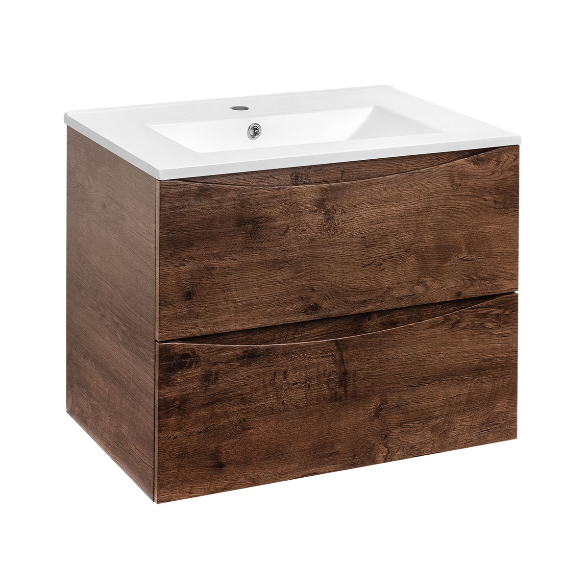 Vincea Mia Тумба под раковину, подвесная 70,7x50x46h см, цвет: R.Wood VMC-2MC700RW