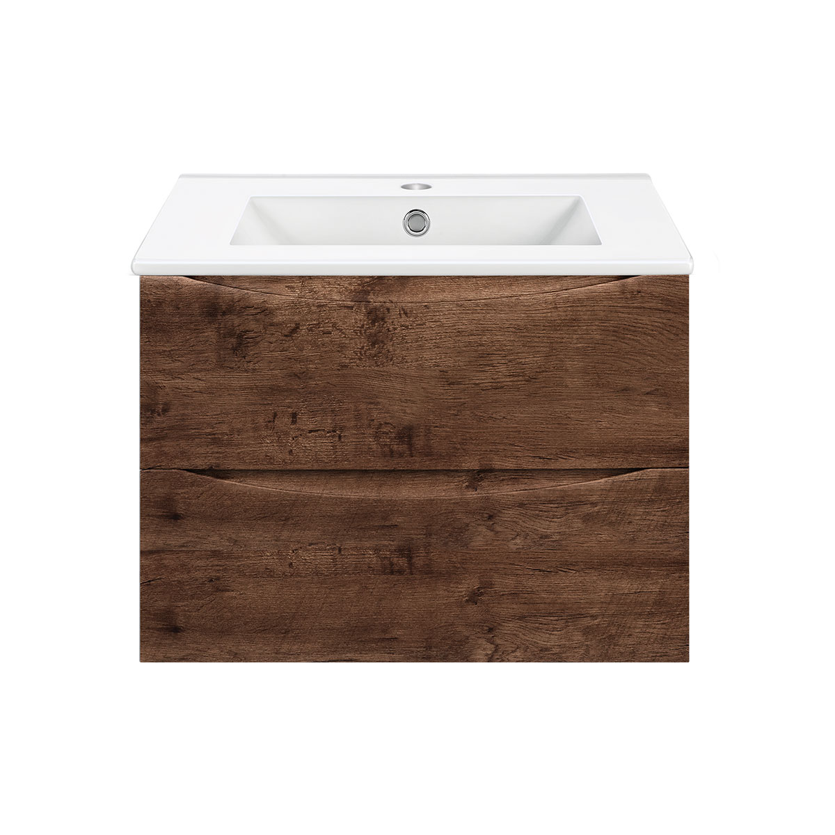 Vincea Mia Тумба под раковину, подвесная 70,7x50x46h см, цвет: R.Wood VMC-2MC700RW