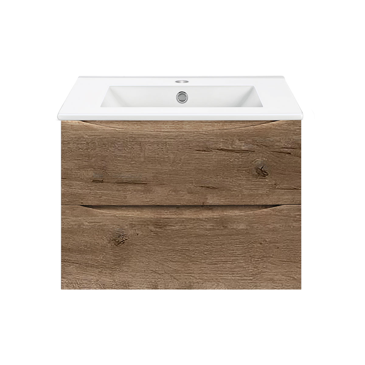 Vincea Mia Тумба под раковину, подвесная 70,7x50x46h см, цвет: V.Oak VMC-2MC700VO