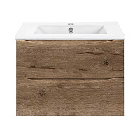 Vincea Mia Slim Тумба под раковину, подвесная 70,4x39,4x50h см, цвет: V.Oak VMC-2MC700S1VO