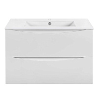 Vincea Mia Slim Тумба под раковину, подвесная 80,2x39,4x50h см, цвет: G.White VMC-2MC800S1GW