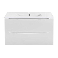 Vincea Mia Slim Тумба под раковину, подвесная 90,1x39,4x50h см, цвет: G.White VMC-2MC900S1GW