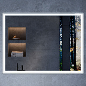 Vincea Зеркало подвесное прямоугольное с подсветкой 80x60h см, с сенсорным выключателем VLM-3VN800