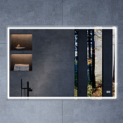 Vincea Зеркало подвесное прямоугольное с подсветкой 120x80h см, с сенсорным выкл., антизапотевание VLM-3VN120-2