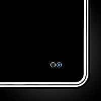 Vincea Зеркало подвесное прямоугольное с подсветкой 100x80h см, с сенсорным выкл., антизапотевание VLM-3MA100-2