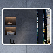 Vincea Зеркало подвесное прямоугольное с подсветкой 100x80h см, с сенсорным выкл., антизапотевание VLM-3VC100-2