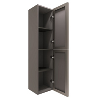 Vincea Elise Шкаф-пенал подвесной 35x35x150h см, цвет: серый матовый Soft-touch VSC-4EL150MG