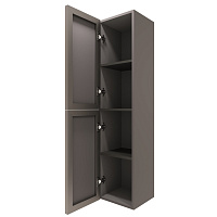 Vincea Elise Шкаф-пенал подвесной 35x35x150h см, цвет: серый матовый Soft-touch VSC-4EL150MG