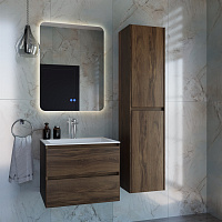 Vincea Шкаф-пенал подвесной 35x30x150h см, цвет: C.Oak VSC-2CL150CO