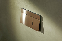 Hansgrohe iFrame Кнопка смыва для унитаза, цвет: Brushed Bronze 66003140