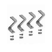 Duravit Durastyle Комплект креплений для раковины под каменную столешницу, цвет: хром 0050280000