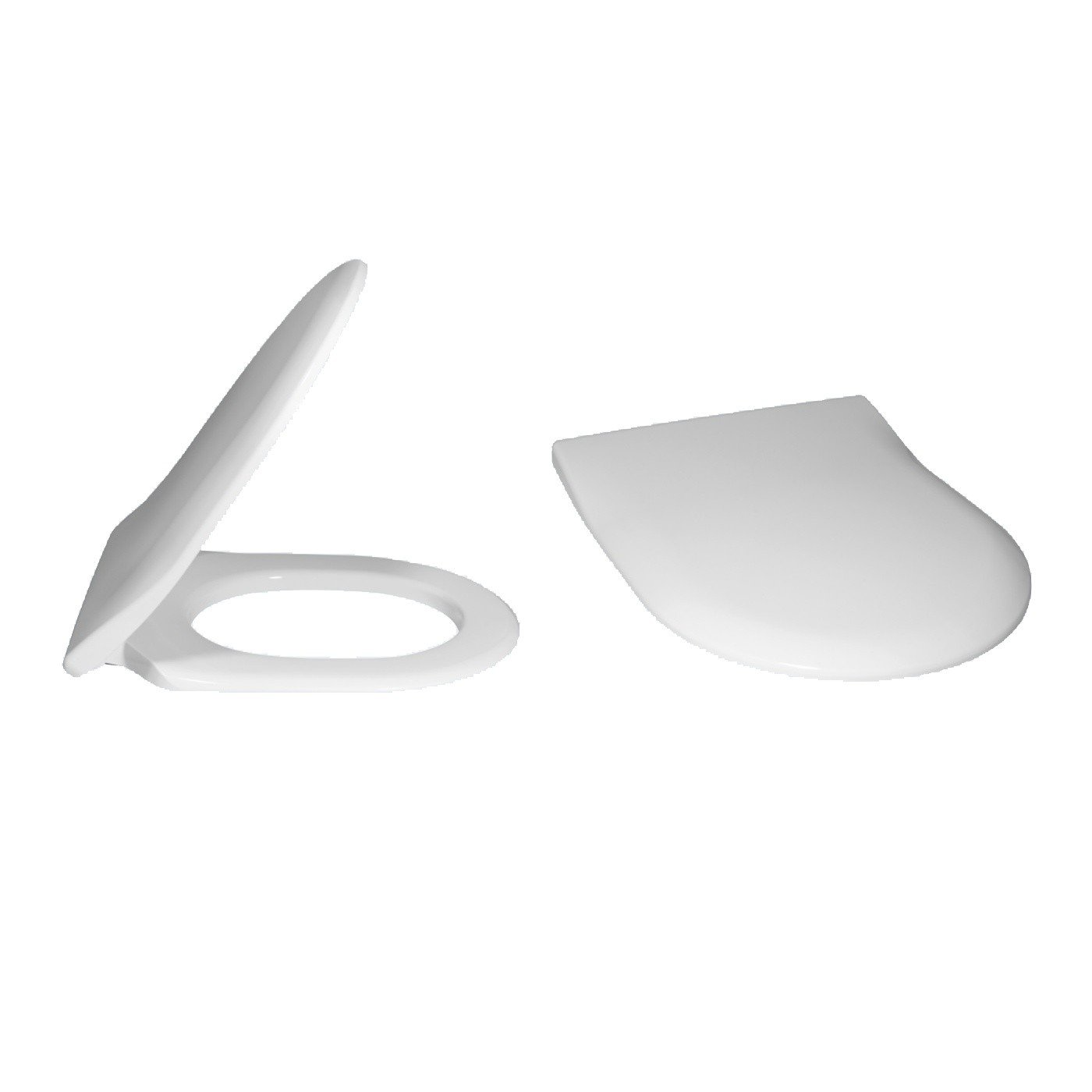 Villeroy & Boch Avento Крышка-сиденье для унитаза, с микролифтом, цвет: альпийский белый 9M87S101