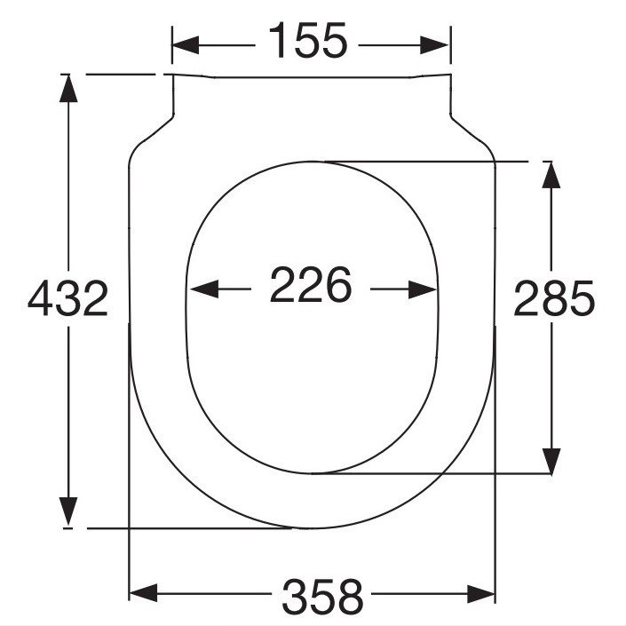 Villeroy & Boch Avento Крышка-сиденье для унитаза, с микролифтом, цвет: альпийский белый 9M87S101