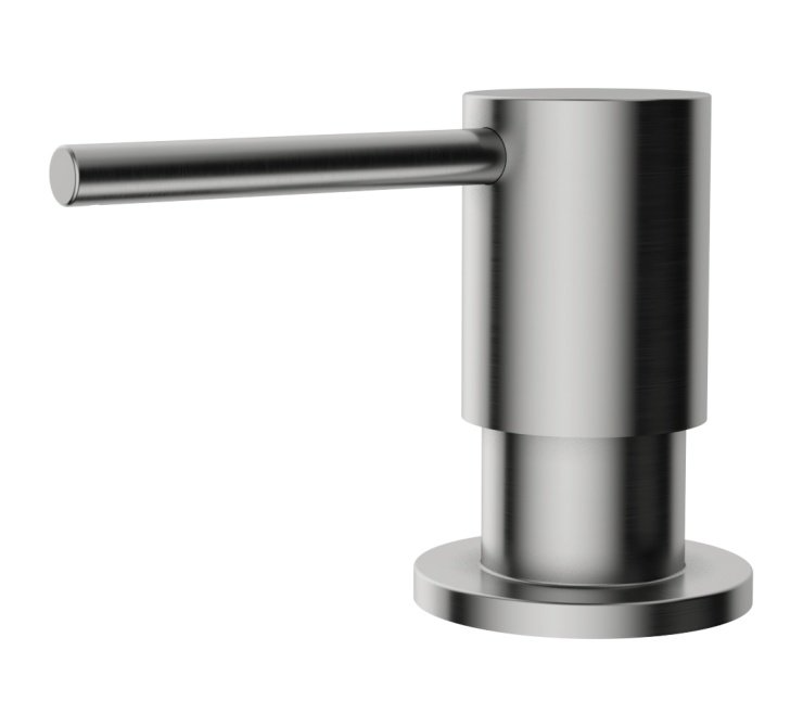 Omoikiri OM-8 Дозатор для жидкого мыла встраиваемый, цвет: нержавеющая сталь 4995098