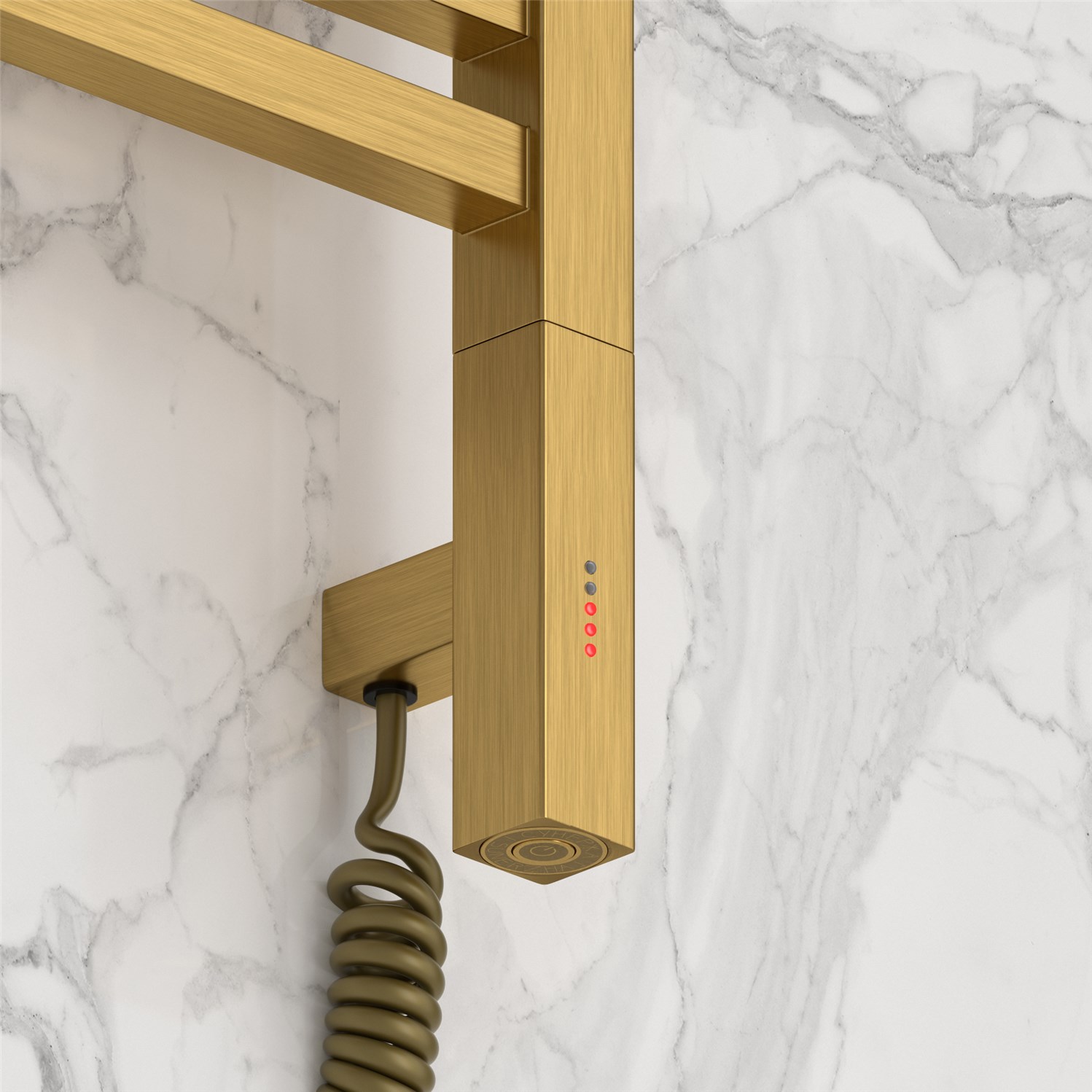 Сунержа Модус 3.1 Полотенцесушитель электрический правый 40x120h см, цвет: состаренная латунь 051-5901-1240