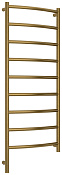 Сунержа Галант 3.1 Полотенцесушитель электрический левый 50x120h см, цвет: состаренная латунь 051-6000-1250