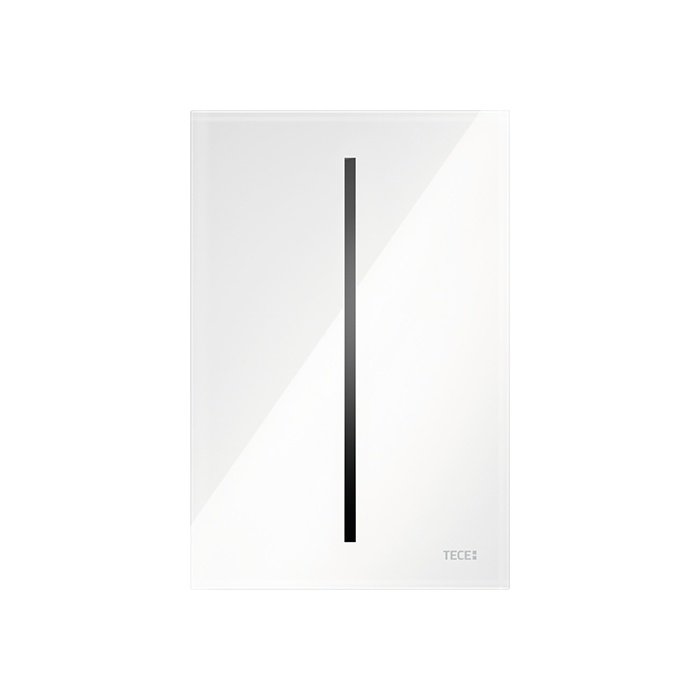 TECE Filo Электронная панель смыва для писсуара, стекло, цвет: белый 9242064