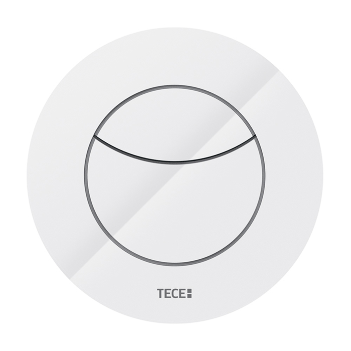 TECE Flushpoint Панель смыва для унитаза пневматическая, пластик, цвет: белый 9240981