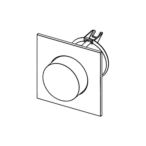 TECE Flushpoint Панель смыва для унитаза пневматическая, пластик, цвет: белый 9240984