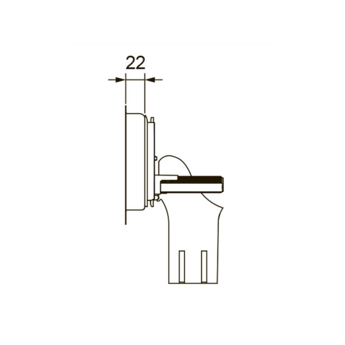 TECE Base Контейнер для установки гигиенических таблеток в смывной бачок 9240951