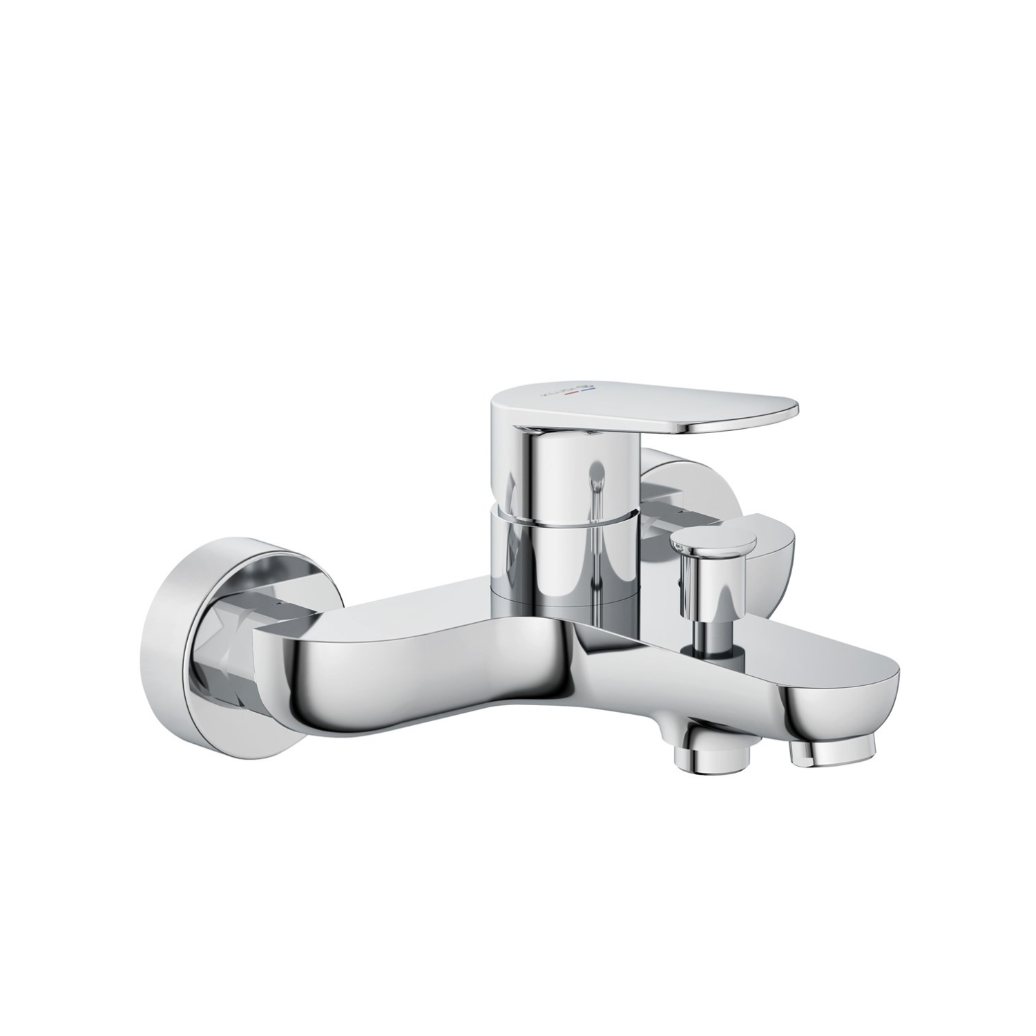 Kludi X1 Смеситель для ванны, излив 17 см, цвет: хром 326910575