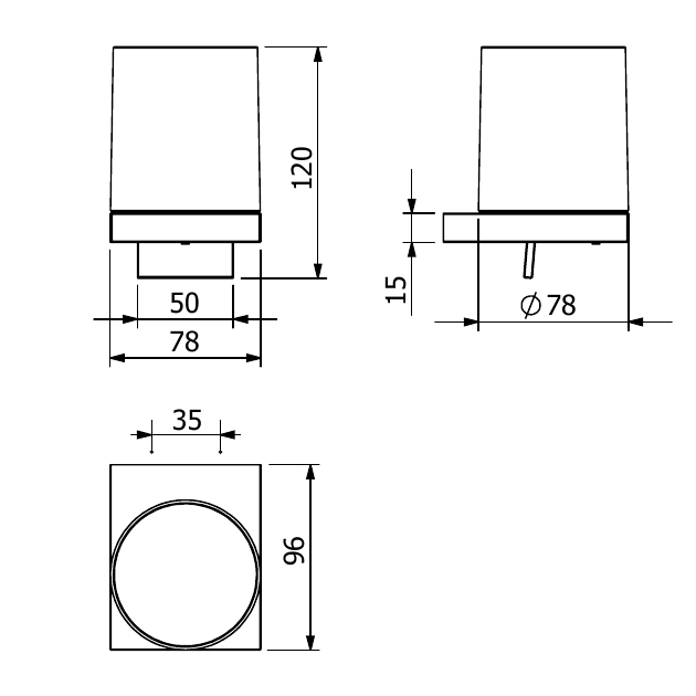 Kludi Vela C Дозатор для мыла, подвесной, с колбой из матового стекла, цвет: оружейная сталь 31976N2