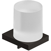 Kludi Vela C Дозатор для мыла, подвесной, с колбой из матового стекла, цвет: оружейная сталь 31976N2